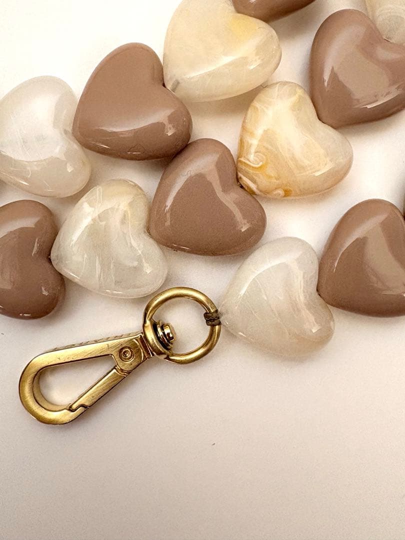 LOUVINI ハート型　ショルダーストラップ　ルヴィニ　最終価格！