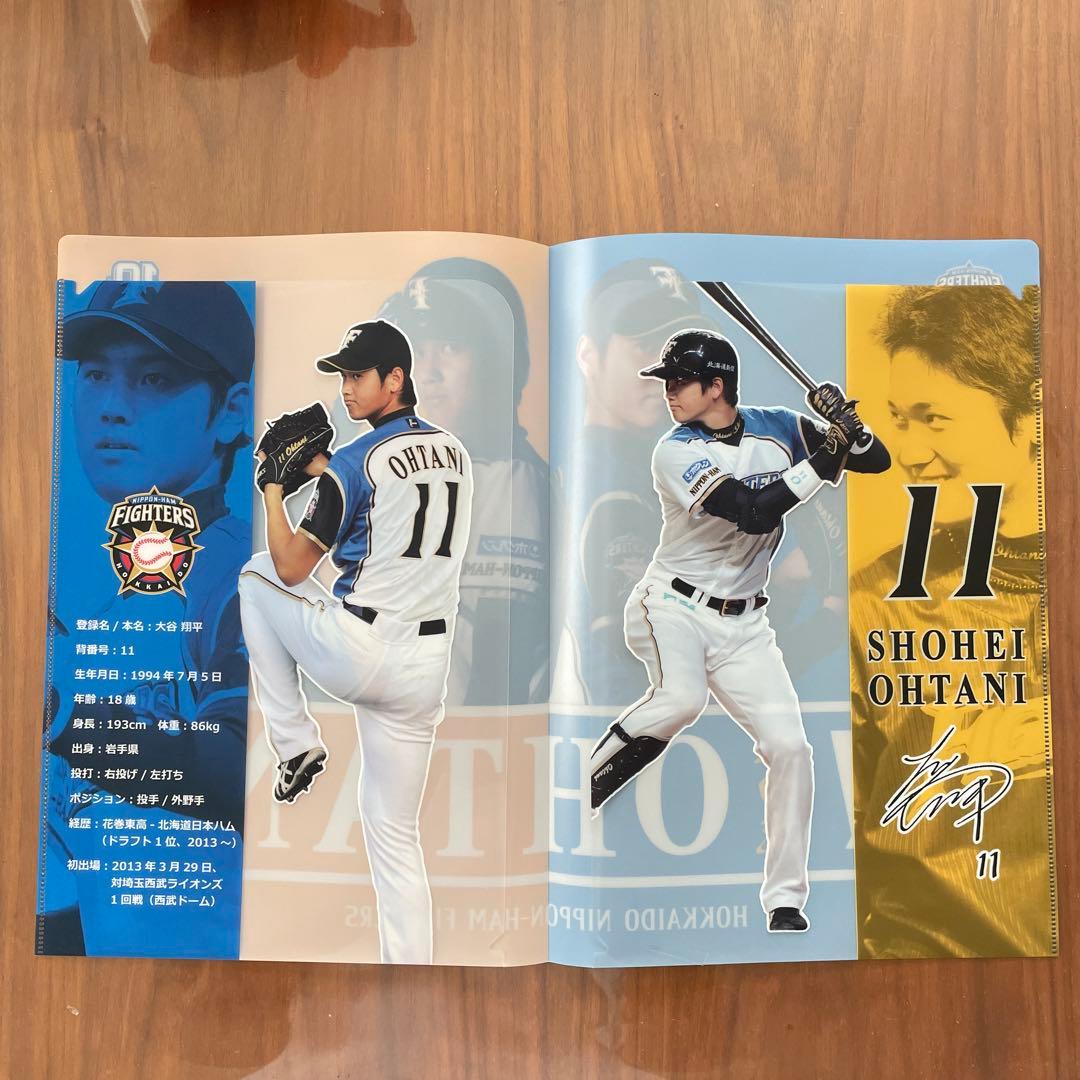 大谷翔平　プロ初登板記念　クリアファイル　観戦証明書付き