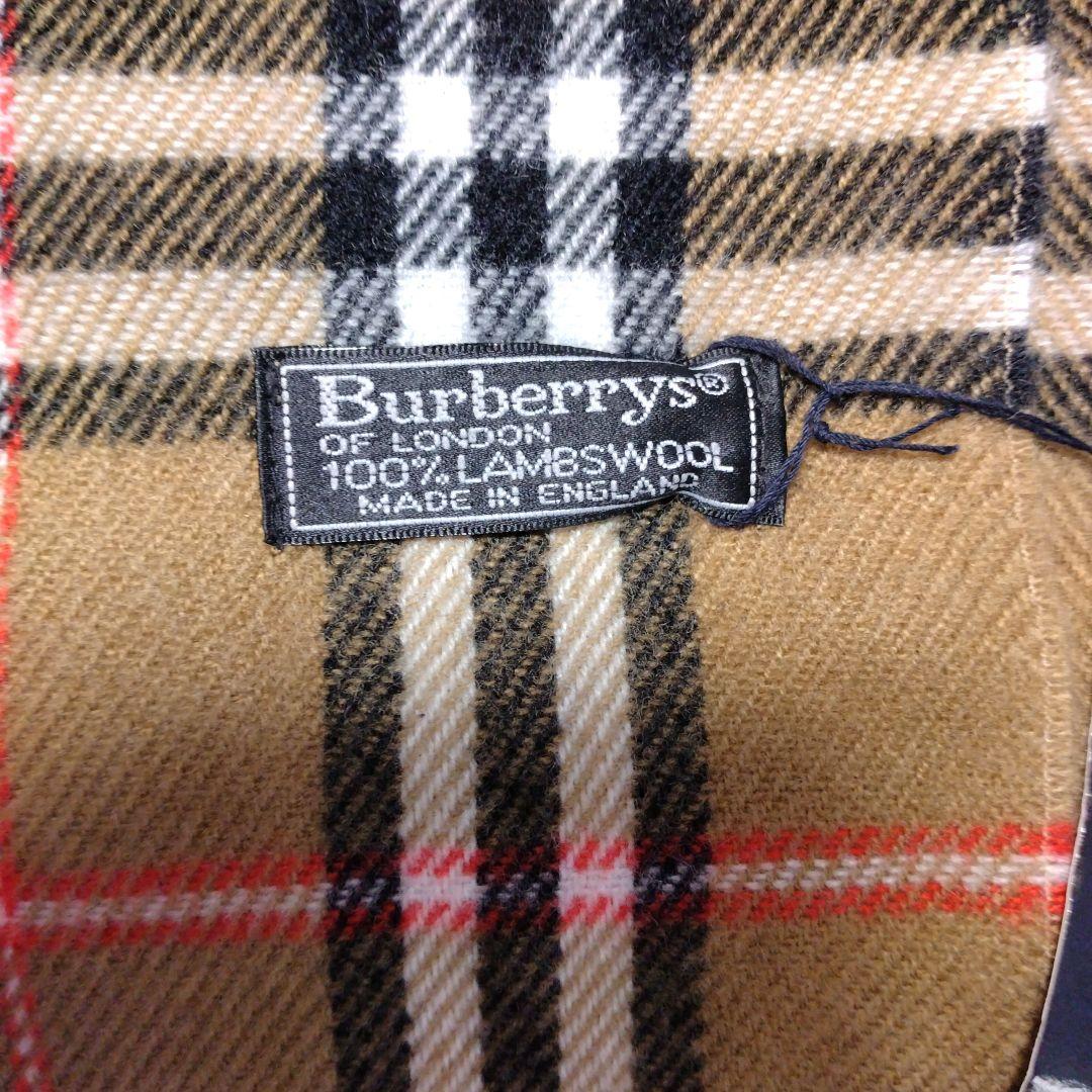新品、タグ付き✨Burberrys バーバリー マフラー　ラムズウール