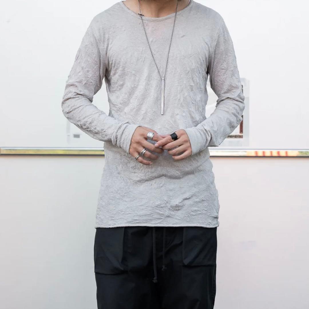 【美品】PRYシュウト レイヤードL/S Tシャツ オイスター サイズ2