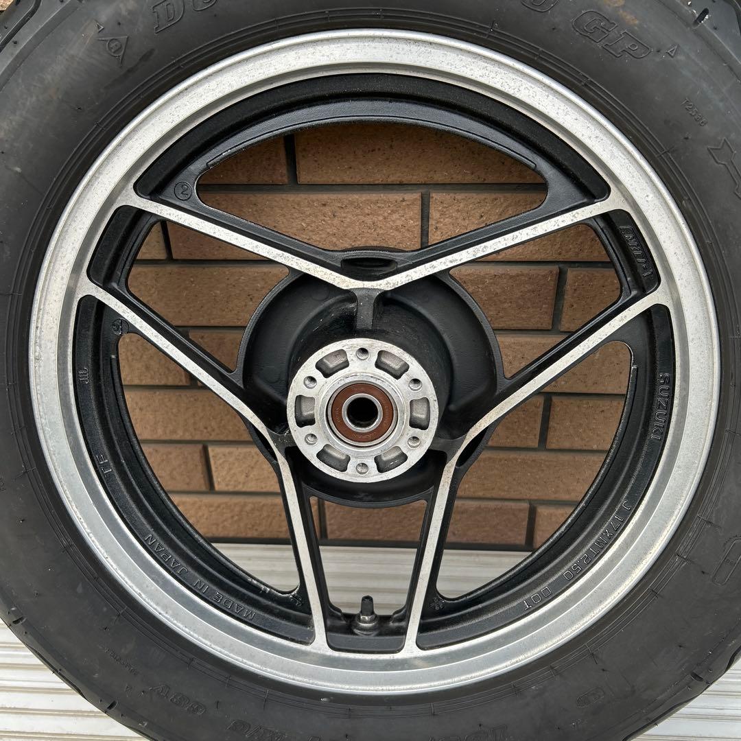 GSX750Sカタナ 前後ホイール 0921