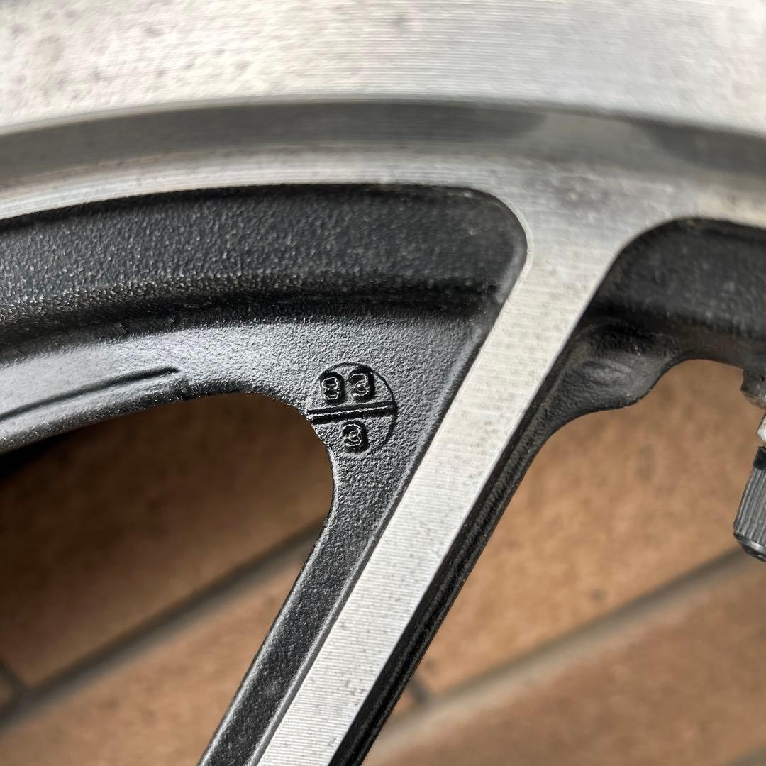 GSX750Sカタナ 前後ホイール 0921