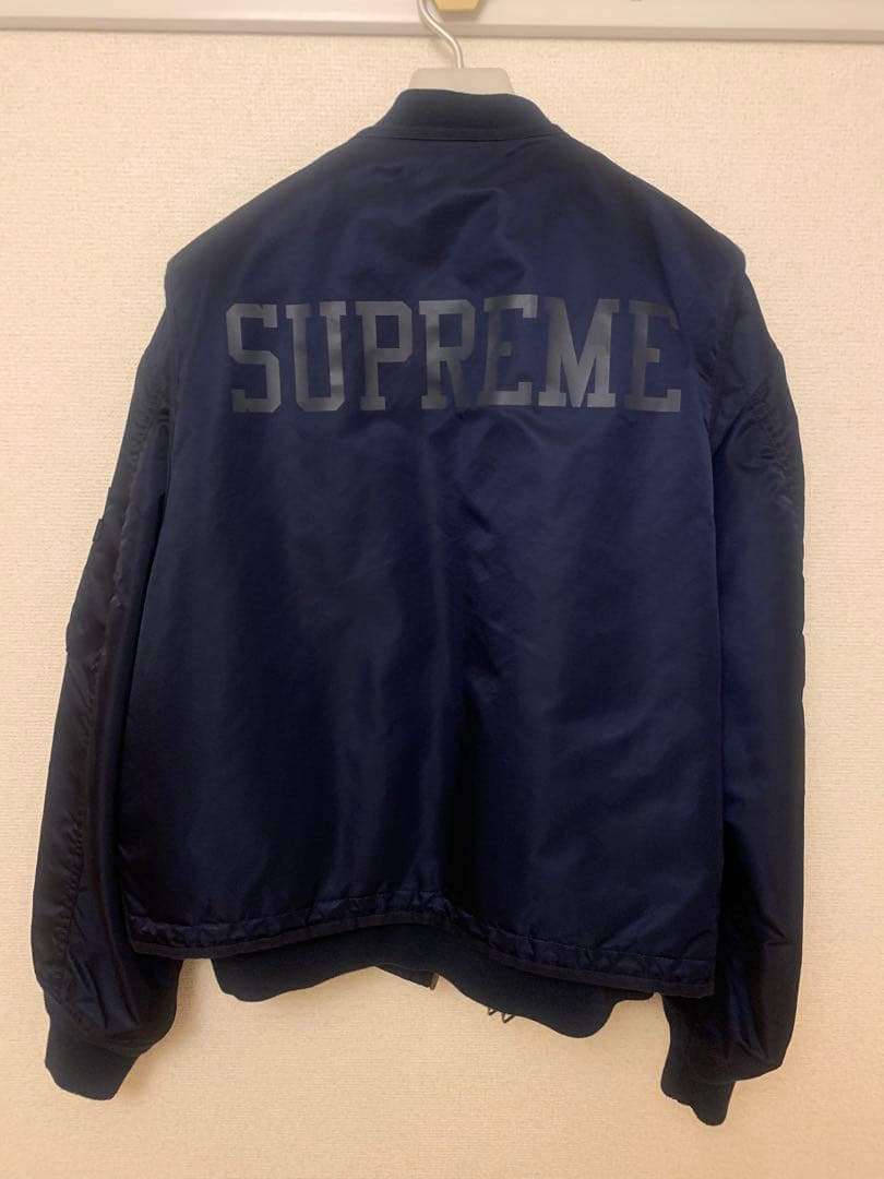 ジャケット・アウター Supreme 2-in-1 MA-1 + Vest \"NAVY\" M