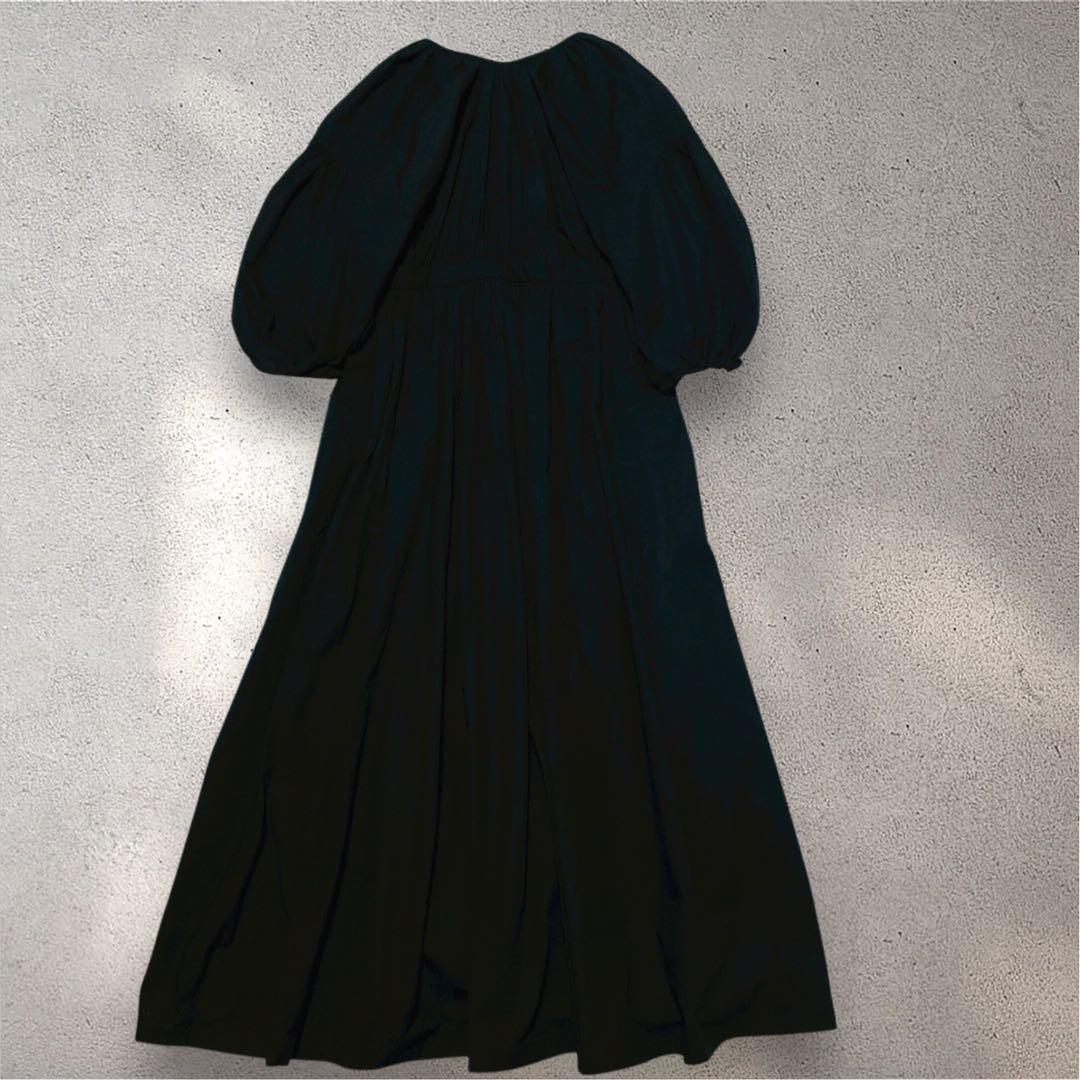 【美品】クラネ BACK SCHOEN GATHER ONEPIECE