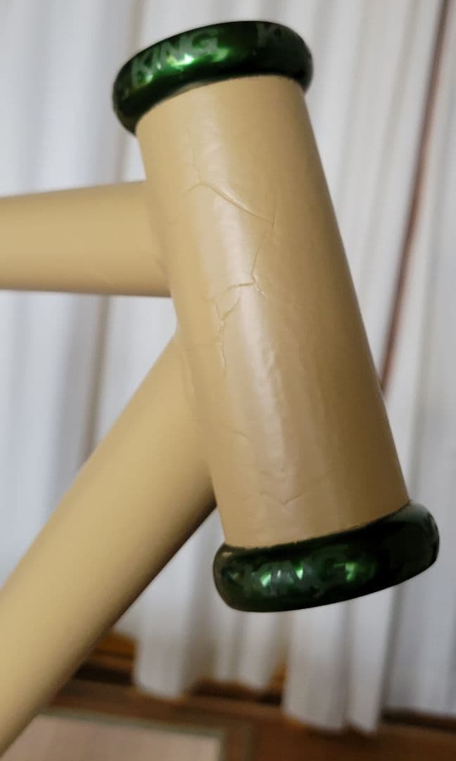 フジ クラシック　ディスク仕様　自家塗装　ヘッド　クリスキング