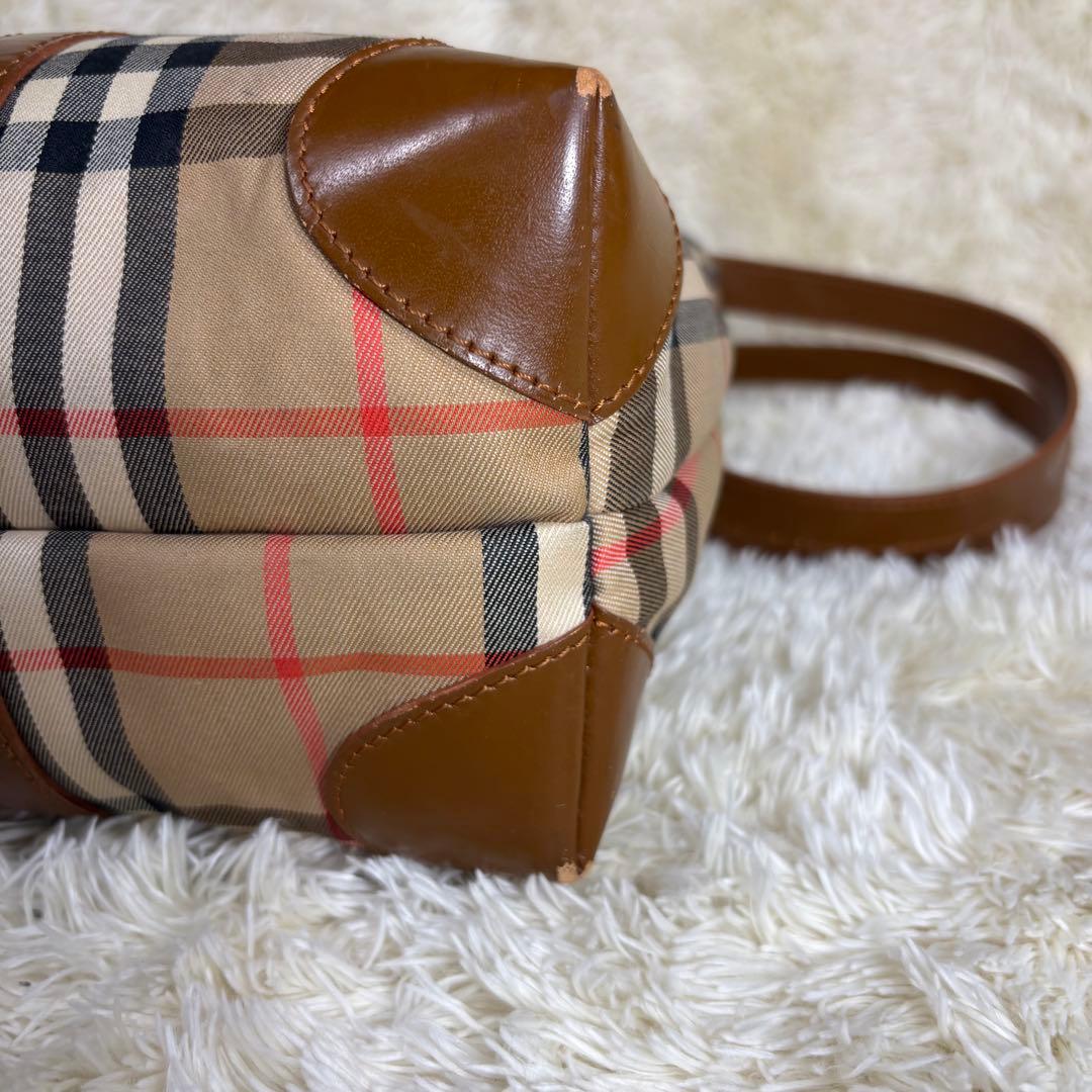 【極希少】Burberrys　旧ロゴ　月桂樹　トートバッグ　A4 ノバチェック