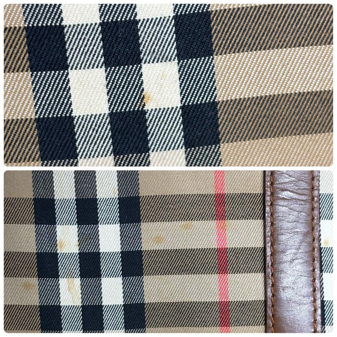 【極希少】Burberrys　旧ロゴ　月桂樹　トートバッグ　A4 ノバチェック