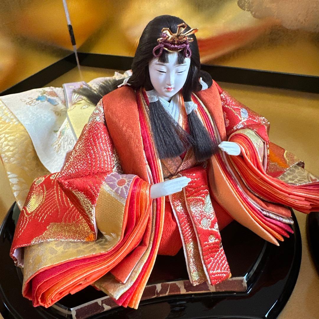 秀月　平安絵巻雛　雛人形