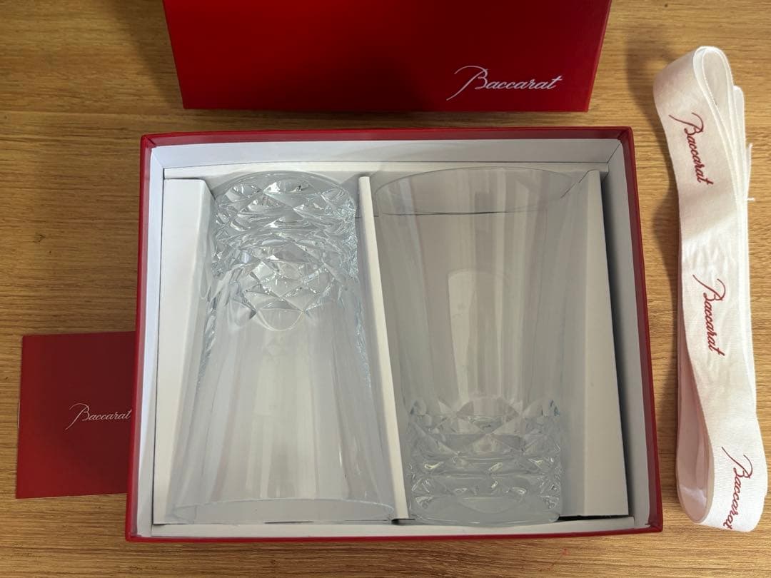 【新品未使用】バカラペアセット