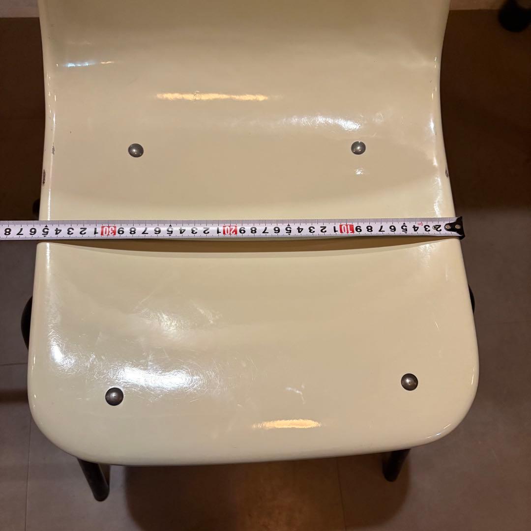 コトブキスタッキングチェア2脚　コトブキ　シェル　スクール　スタッキング　チェア