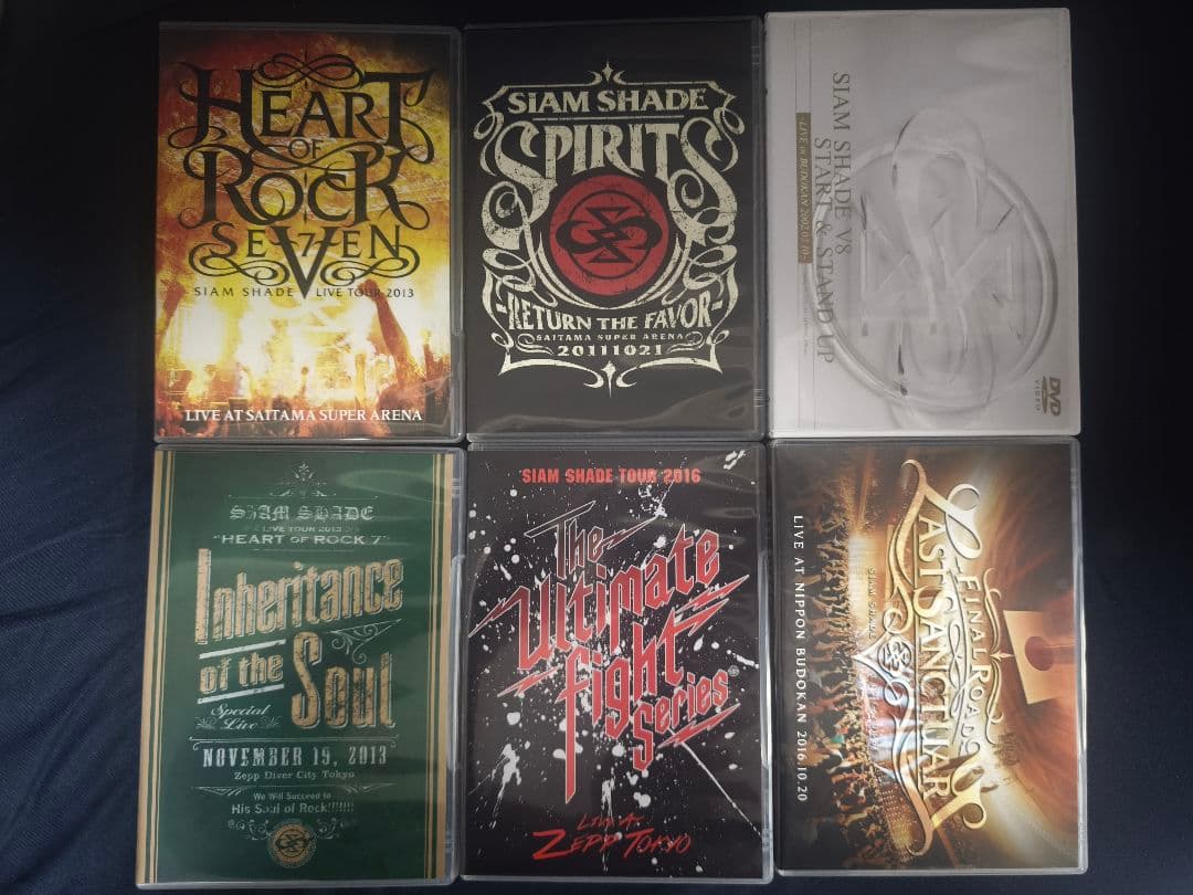 【稀少】SIAM SHADE ライブDVDセット
