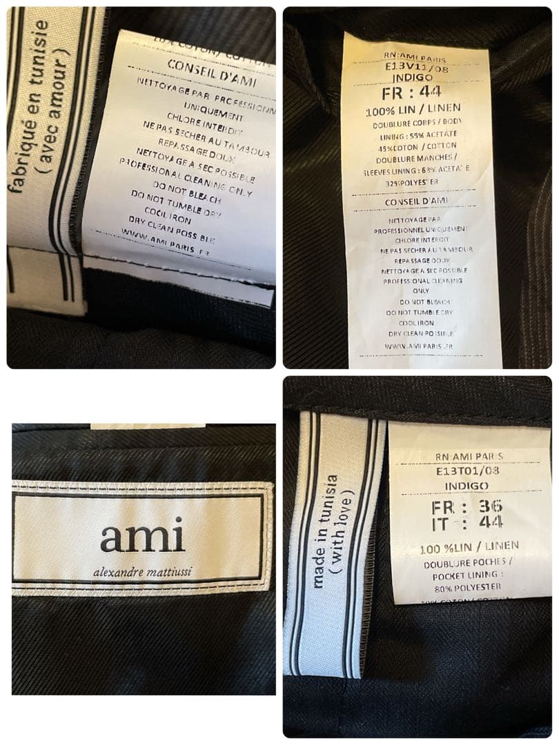 【激レア】AMI Alexandre Mattiussi/セットアップ/