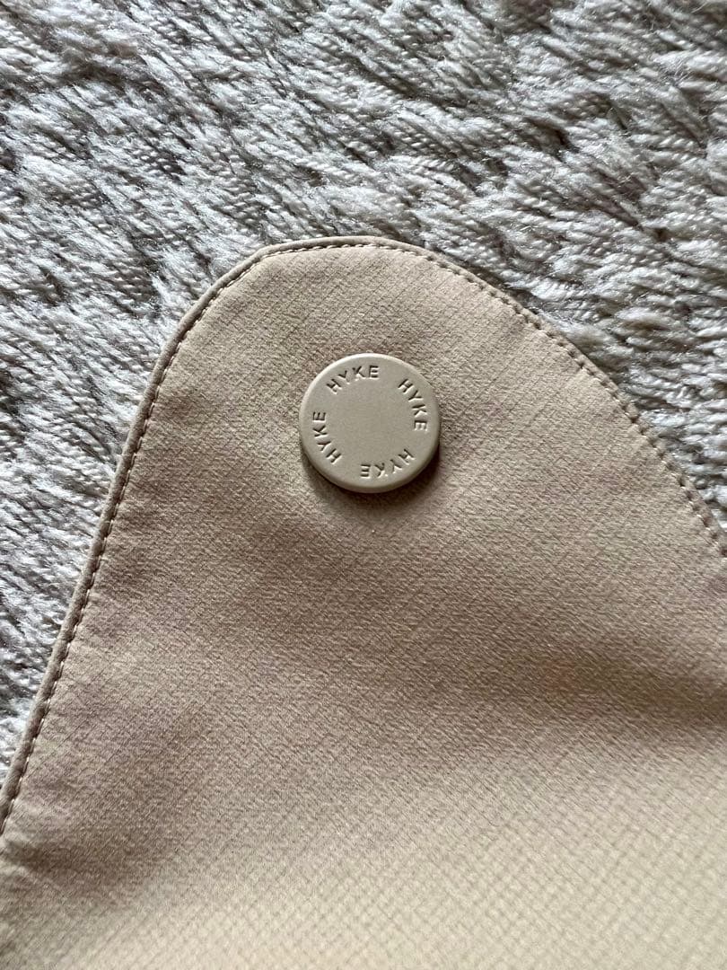 HYKE PERTEX MILITALY COATコート サイズ1 ベージュ