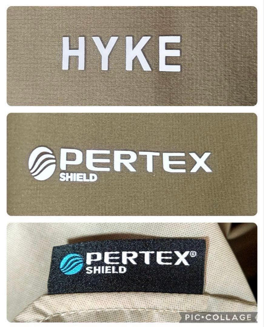 HYKE PERTEX MILITALY COATコート サイズ1 ベージュ