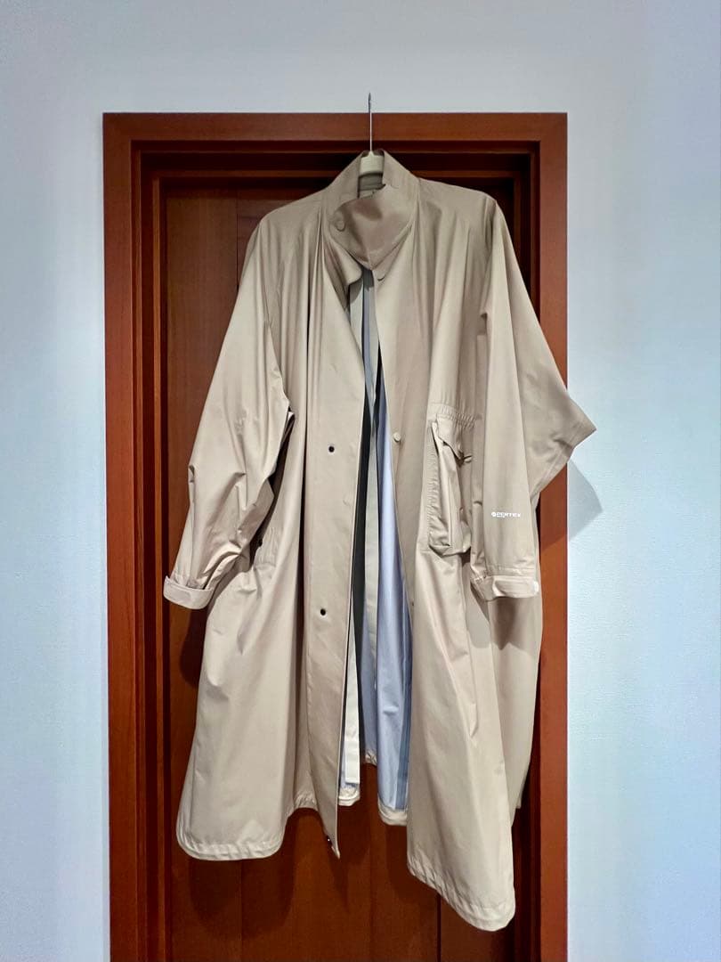 HYKE PERTEX MILITALY COATコート サイズ1 ベージュ