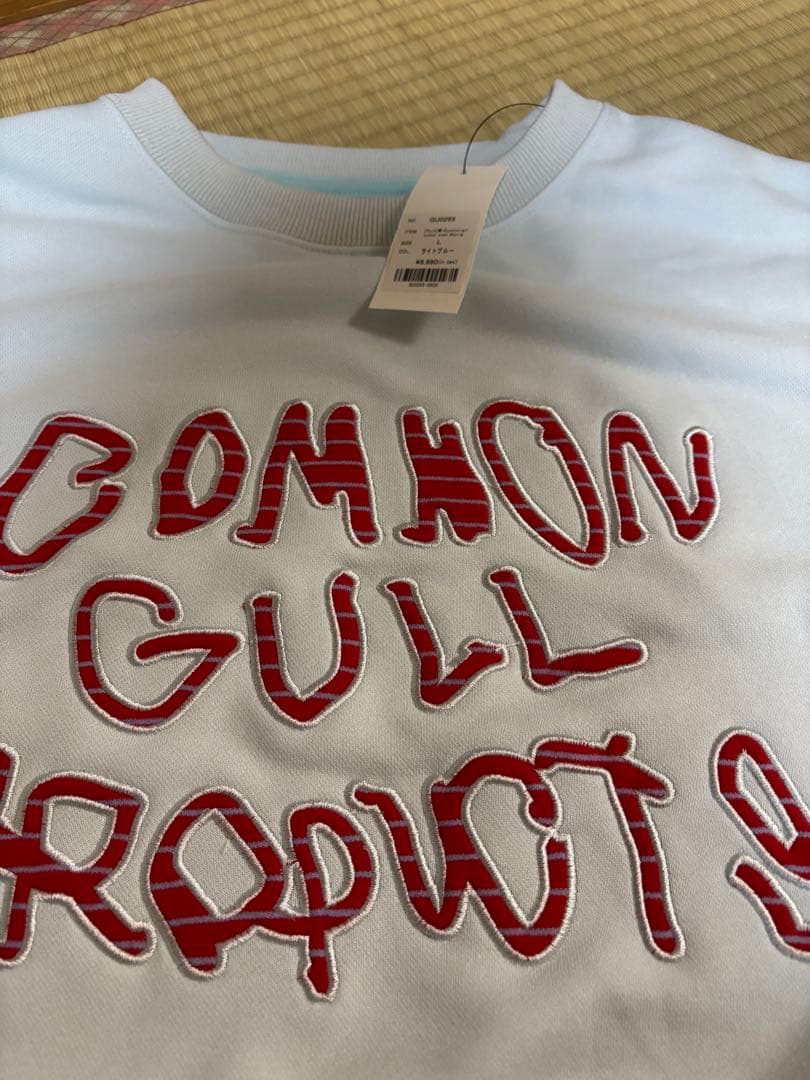 common gull products スウェット ライトブルー
