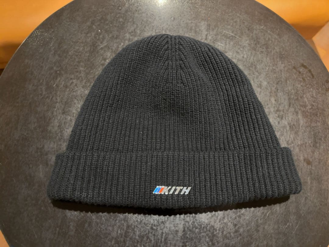Kith  Mia Beanie With Enamel Logo 黒