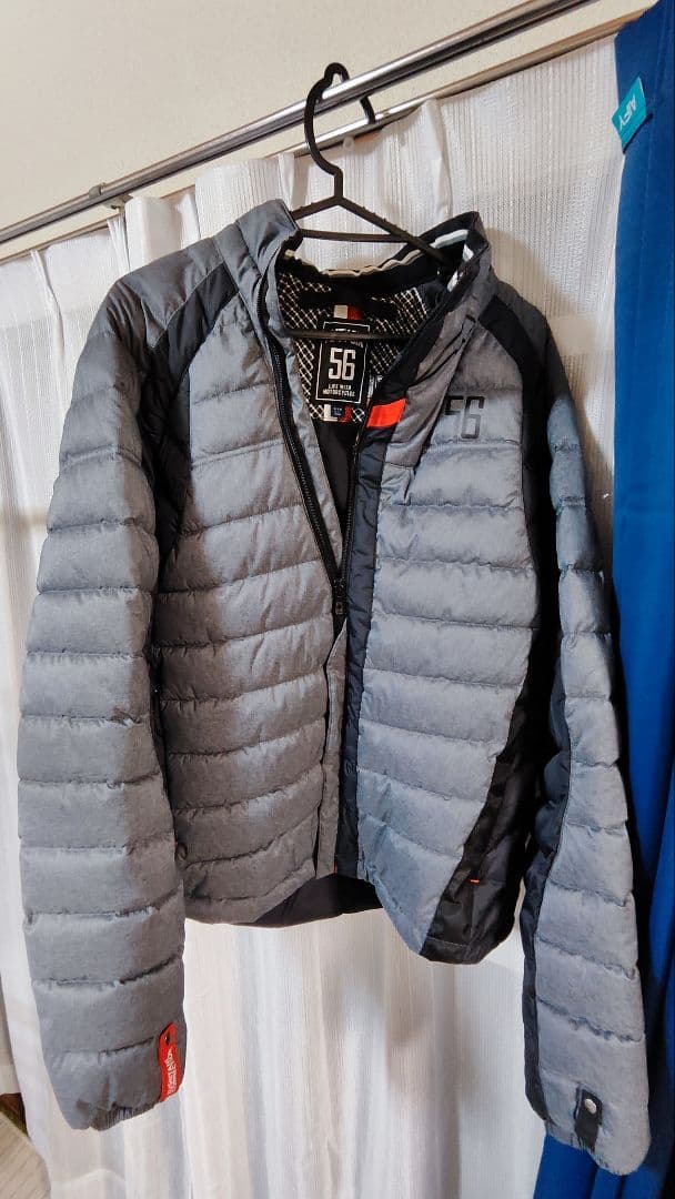 56 Designインナーダウン ジャケット LL グレー インナーのみ