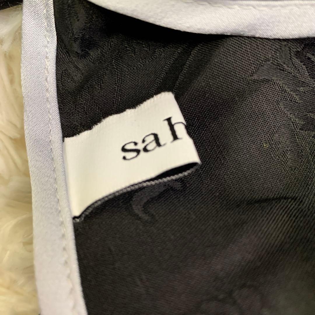 sahara サハラ　Curve Piping Flower Dress