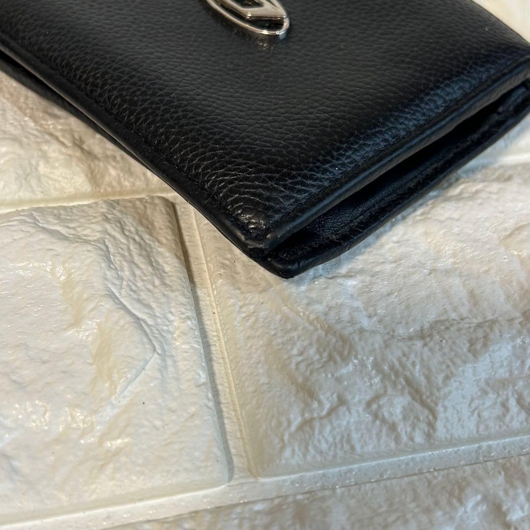 DIESEL ブラック　2つ折り財布