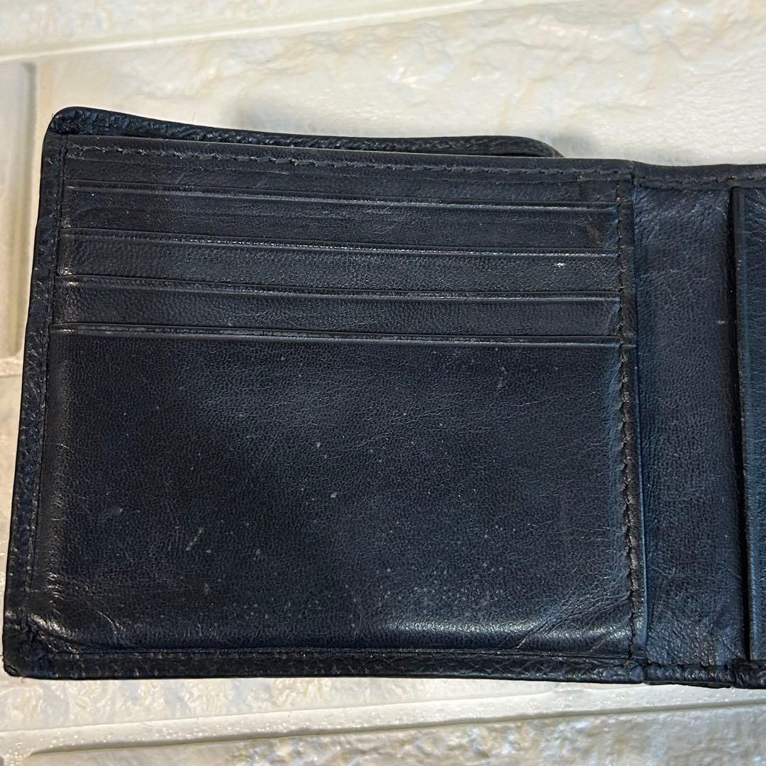 DIESEL ブラック　2つ折り財布