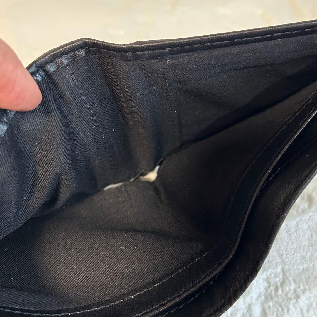DIESEL ブラック　2つ折り財布
