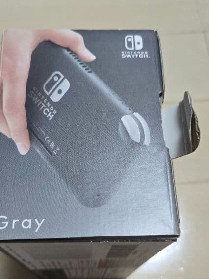 Nintendo Switch Lite グレー 本体　訳あり