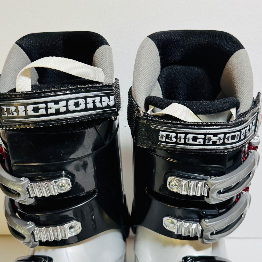 スキーブーツ27cm BIG HORN スキー用ブーツ 黒色ブラック初心者格安