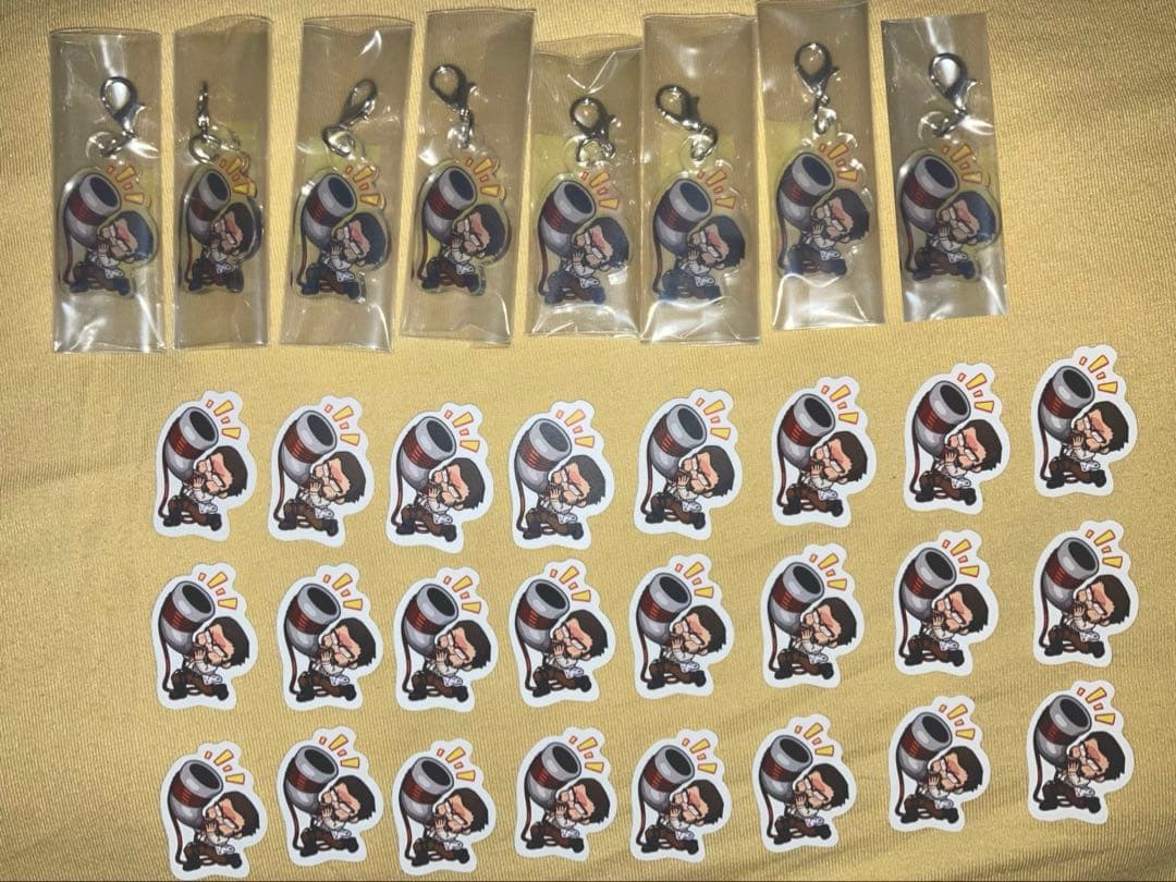 り*た様 まじめにヤバシティ エーミール アクリルチャーム フレークシール