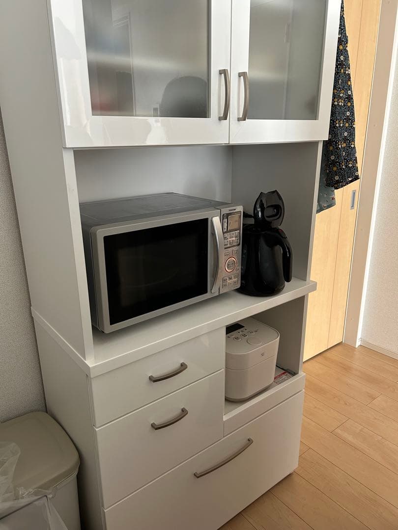 食器棚　キッチン収納　キッチンボード　コパン　80㎝