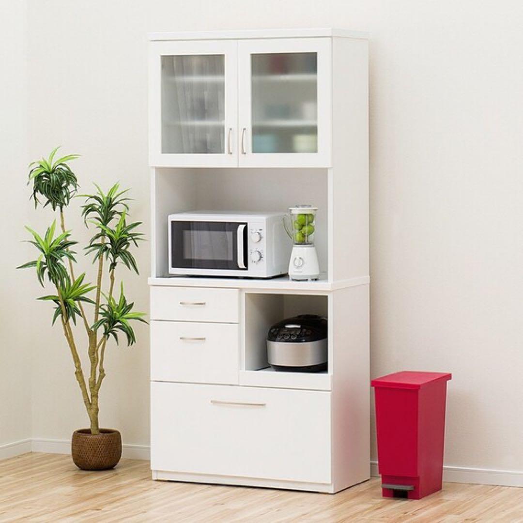 食器棚　キッチン収納　キッチンボード　コパン　80㎝