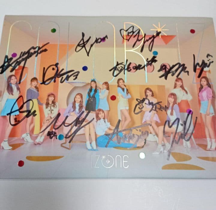 IZ*ONE COLOR*IZ 全員 サイン