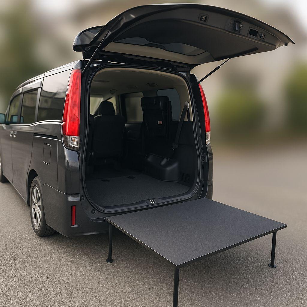 マットつき　80系　ヴォクシー、ノア、エスクァイア　収納　ベッドキット　車中泊