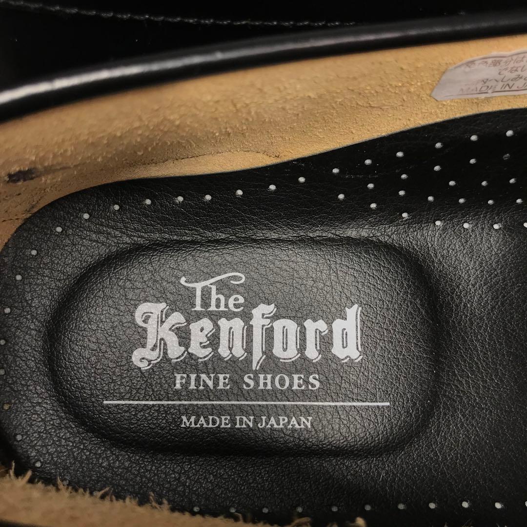 【美品】The Kenford タンクソール キルトタッセル ローファー 黒