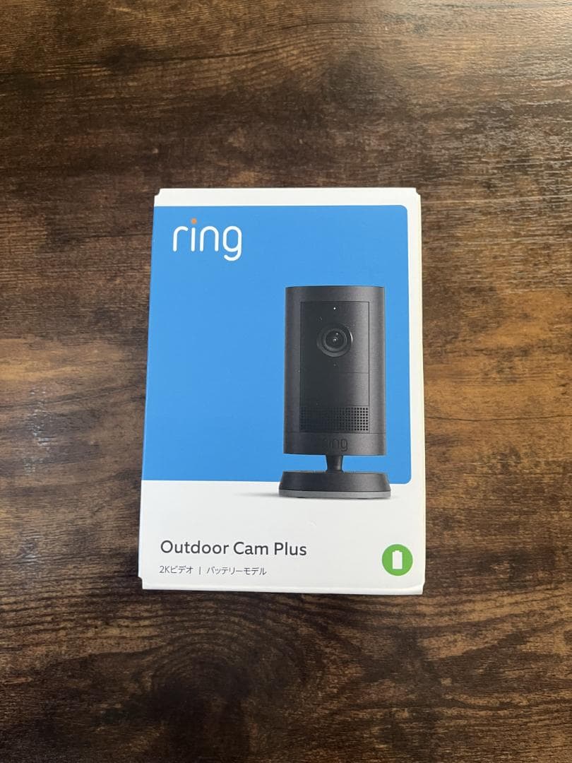 【未開封】Ring Outdoor Cam Plus バッテリーモデル