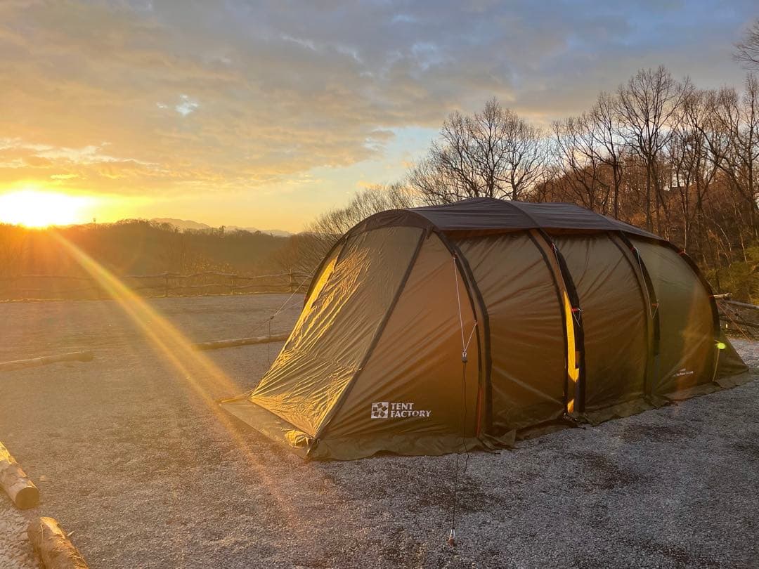 TENT FACTORY4シーズン トンネル 2ルームL限定カラー ルーフトップ