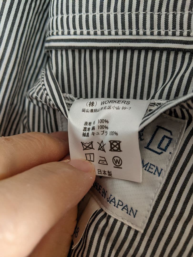 WORKERS & CO. テーラードジャケット