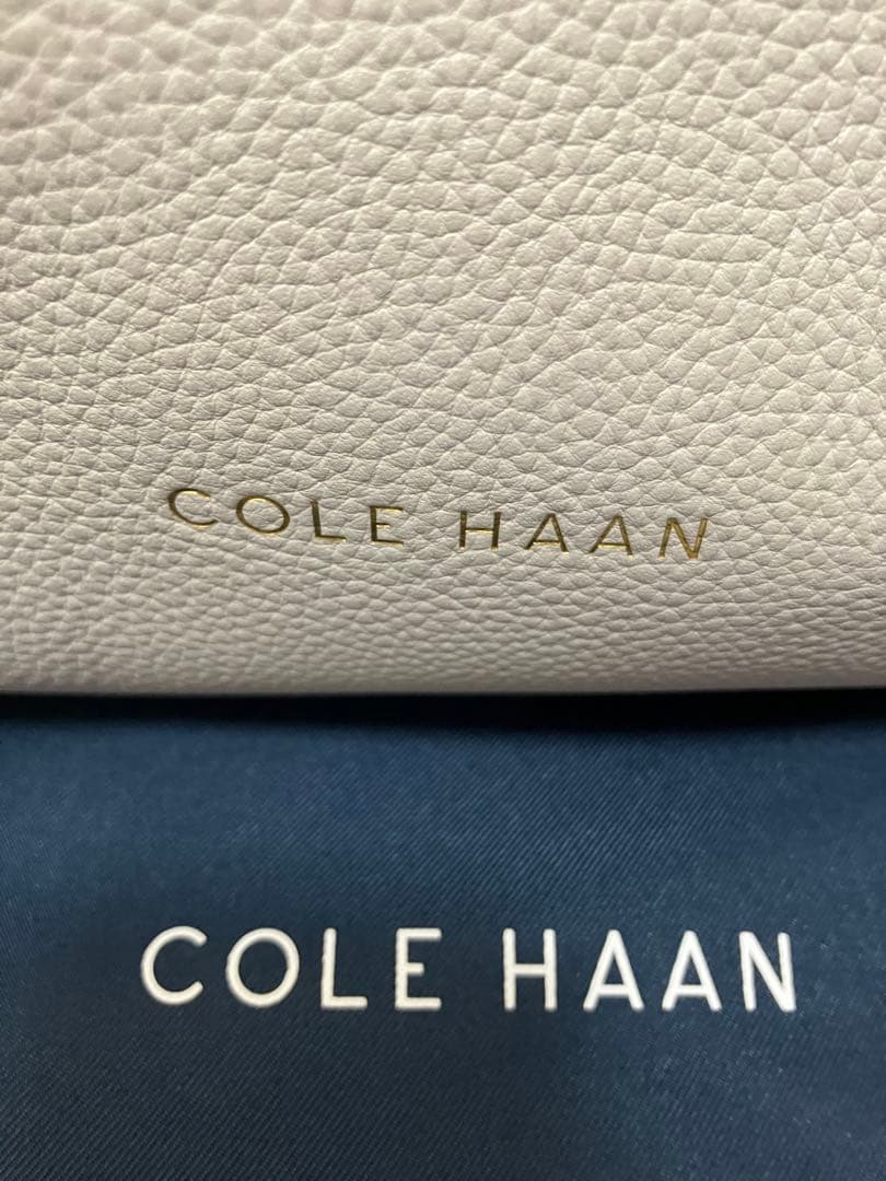 新品！COLE HAAN グレー ショルダーバッグ　　2WAY