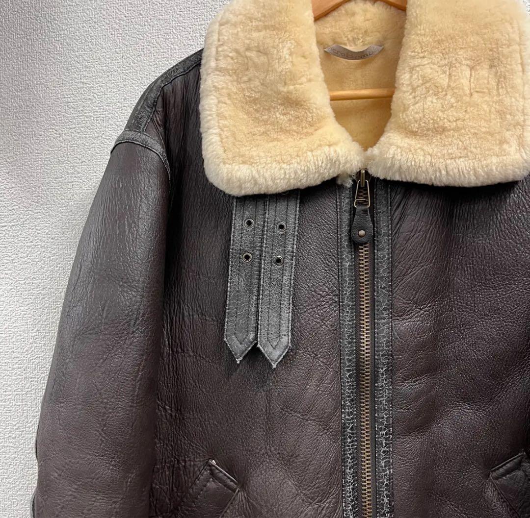 専用 フライトジャケット　B-3 羊革　L リアルムートン USA