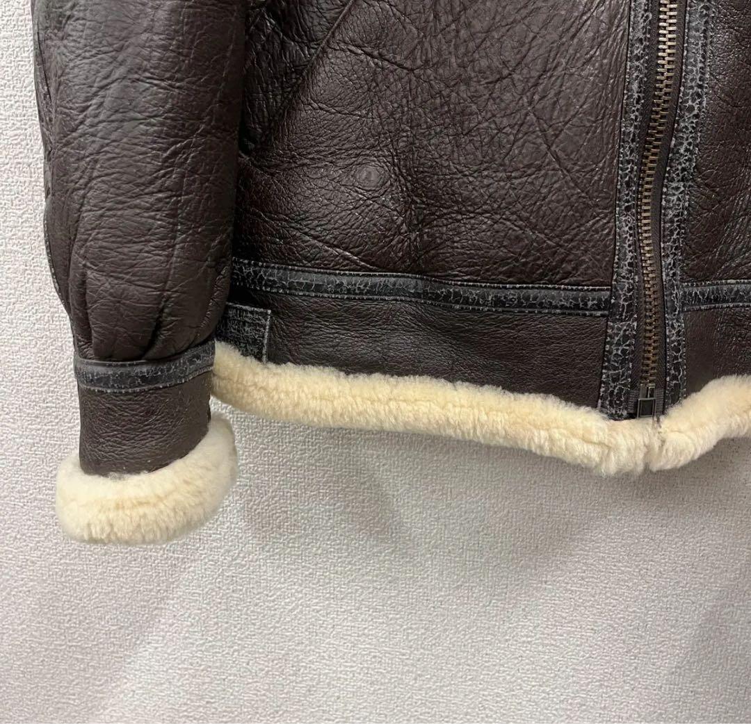 専用 フライトジャケット　B-3 羊革　L リアルムートン USA