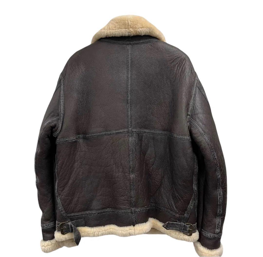 専用 フライトジャケット　B-3 羊革　L リアルムートン USA