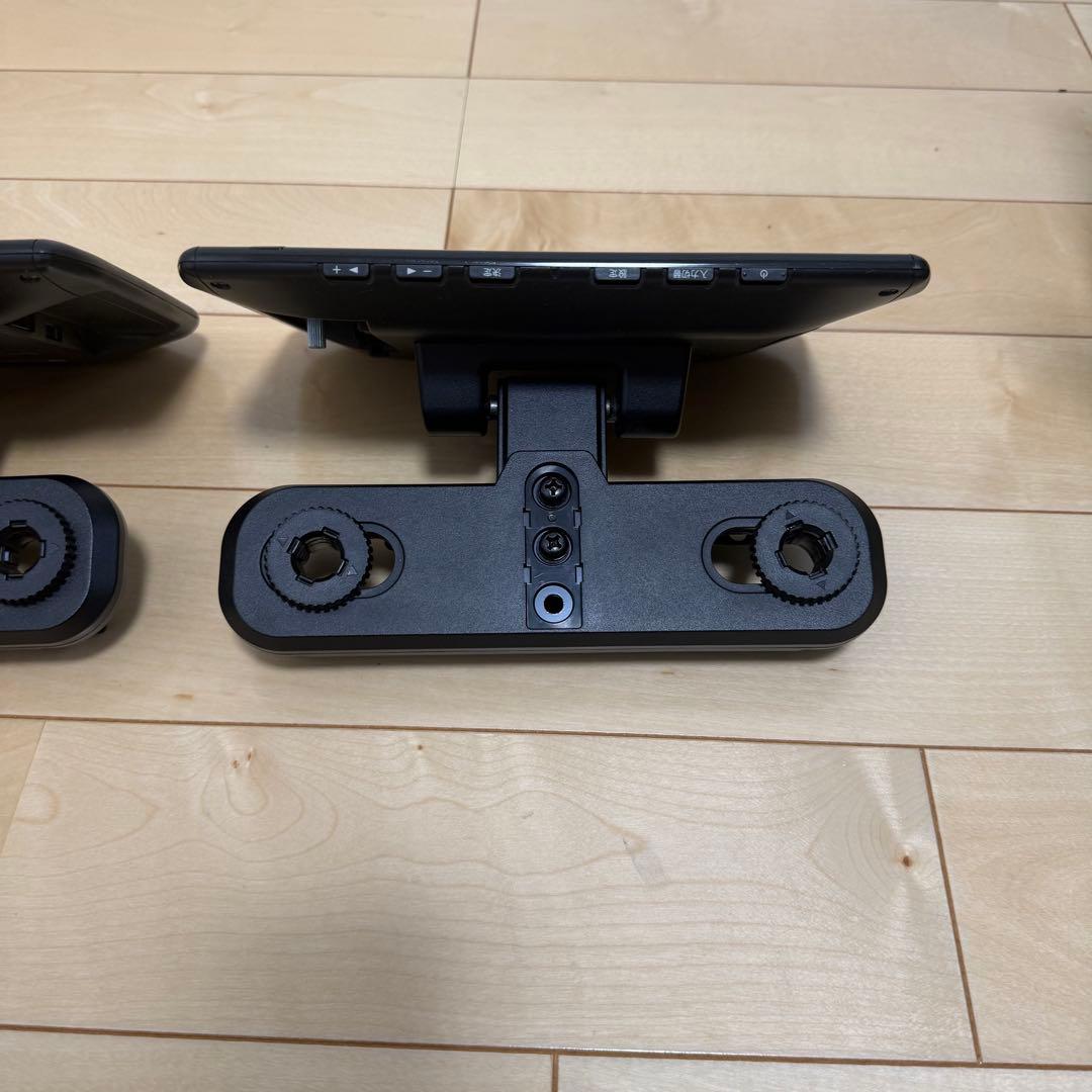 ALPINE 9型WSVGAヘッドレスト取付けリアビジョン2台パック SSA9T