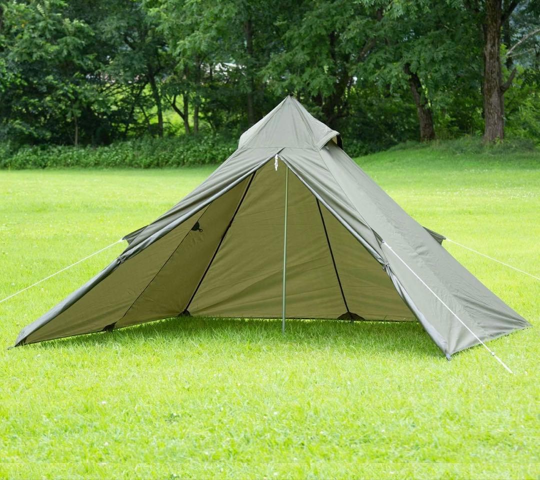 値下げ！ソロティピーテントとタープセット