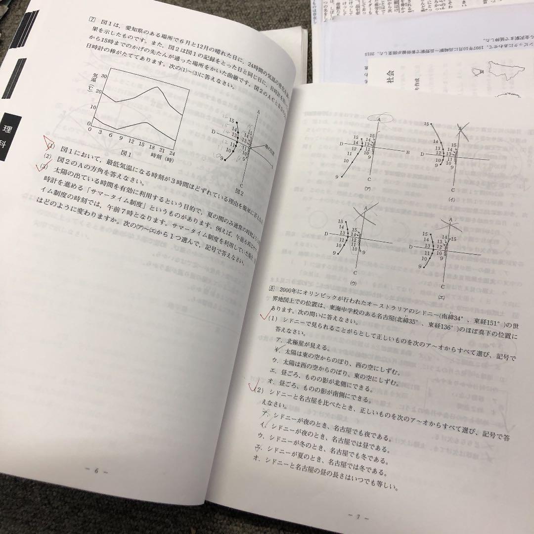 日能研東海　2019年度版　後期①ターム　東海/滝　志望校別対策問題集