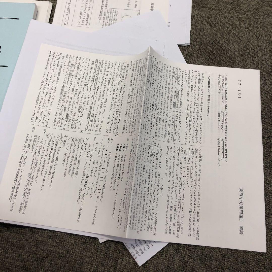 日能研東海　2019年度版　後期①ターム　東海/滝　志望校別対策問題集