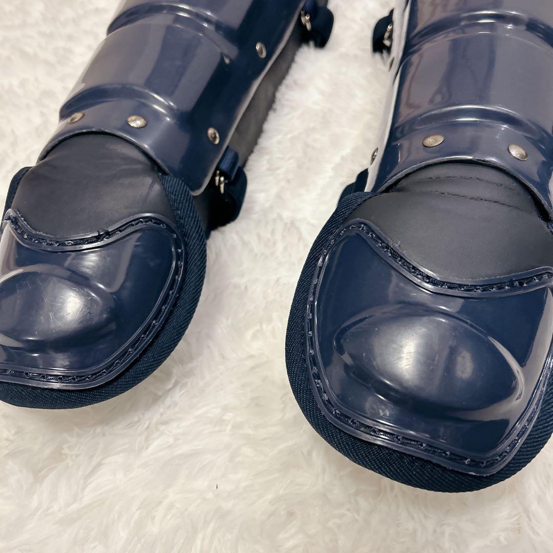 【美品】Mizuno キャッチャー 防具セット Lサイズ ネイビー