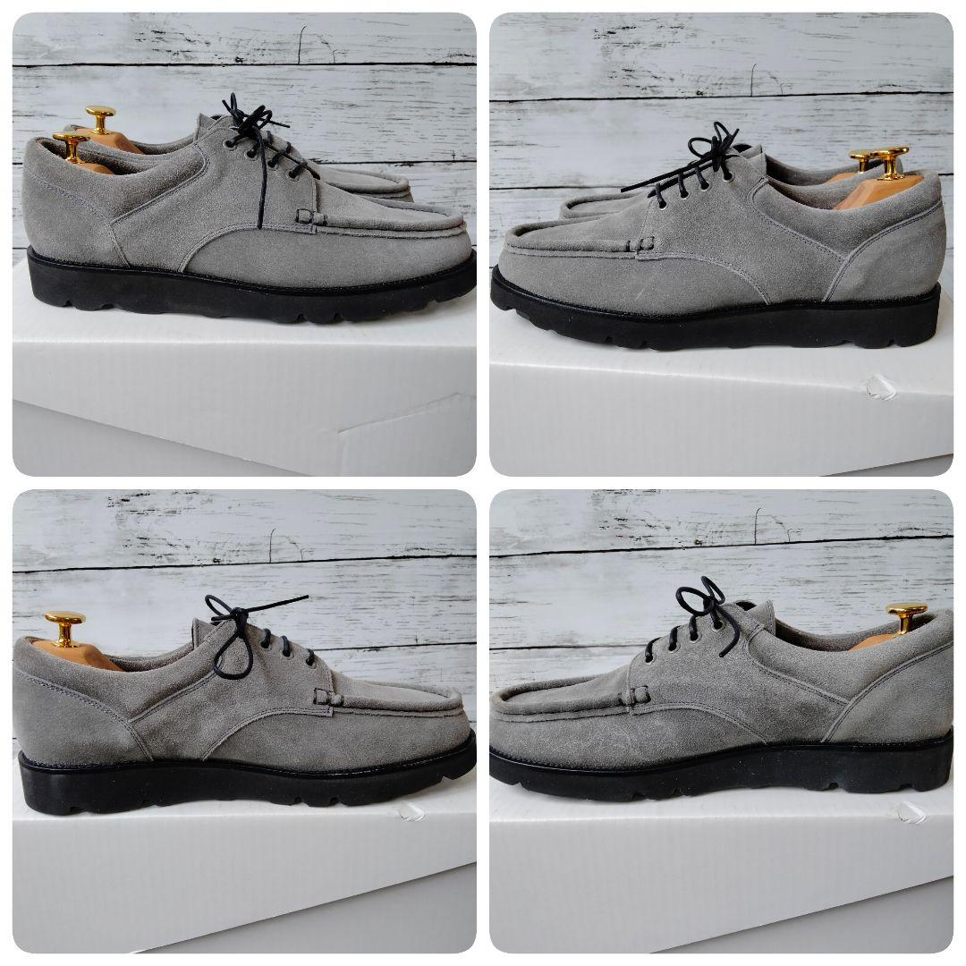 【極美品】Marbot モカシンシューズ スエード ビブラムソール グレー 41