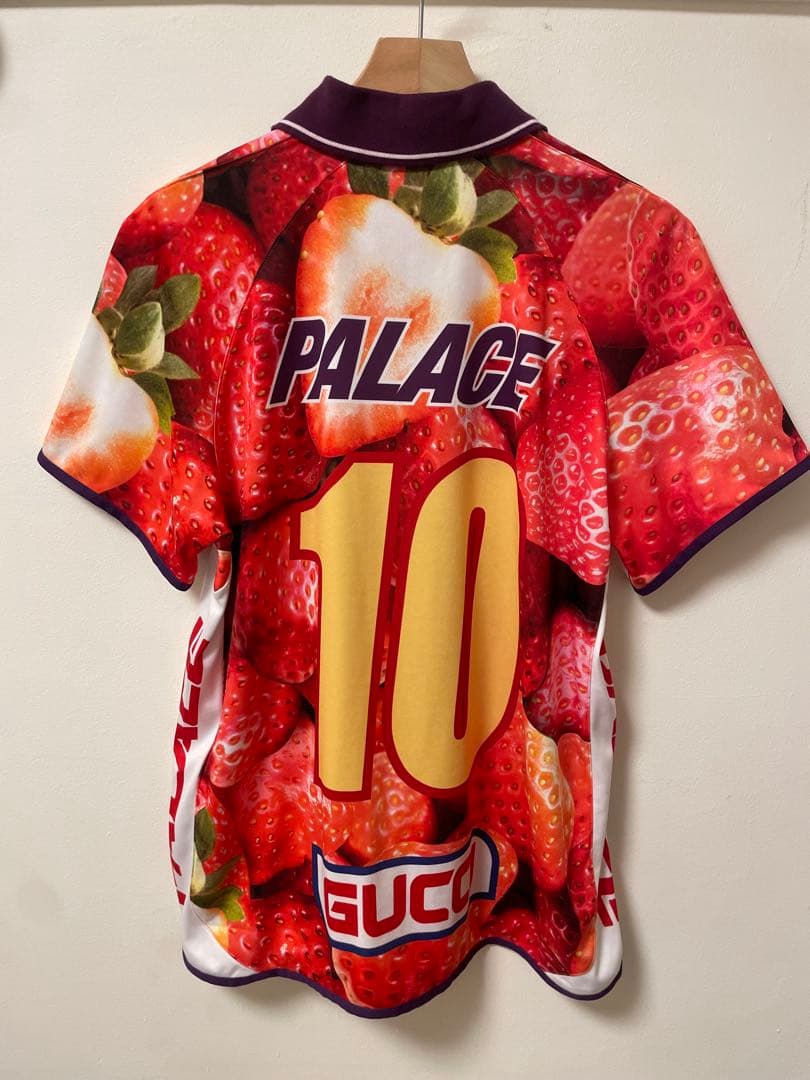 トップス PALACE X GUCCI STRAWBERRY JERSEY
