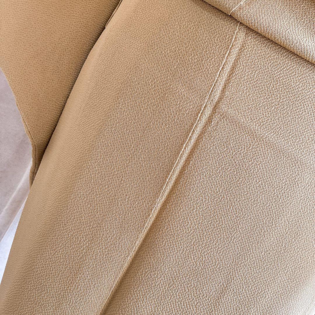 色無地　フルセット　着物　正絹　卒業式　入学式　一つ紋　落款　J10