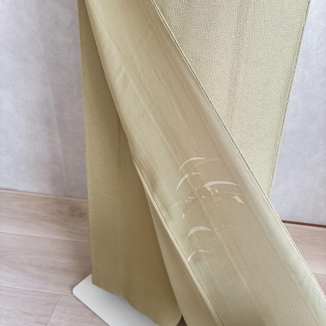 色無地　フルセット　着物　正絹　卒業式　入学式　一つ紋　落款　J10